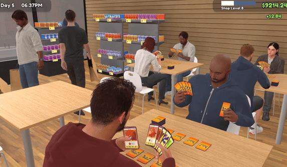 tcg卡牌商店模拟器即将开放实装换卡&卖卡功能