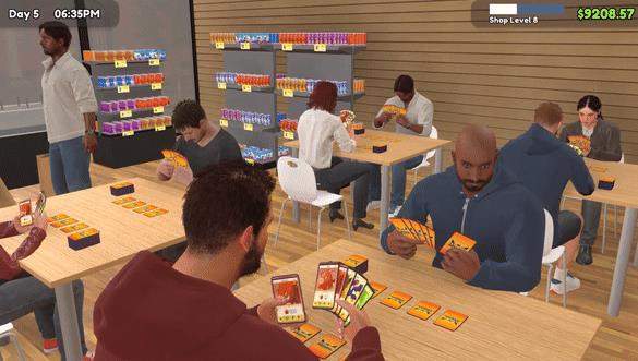 tcg卡牌商店模拟器即将开放实装换卡&卖卡功能